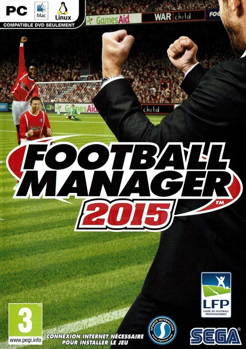 Capa do jogo Football Manager 2015