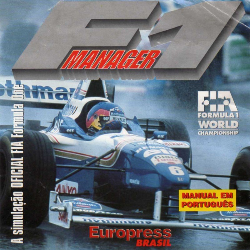 Capa do jogo F1 Manager