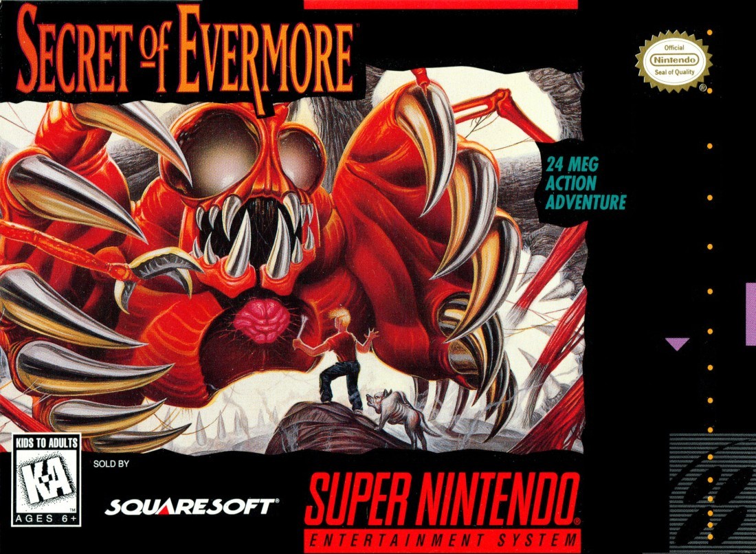 Capa do jogo Secret of Evermore