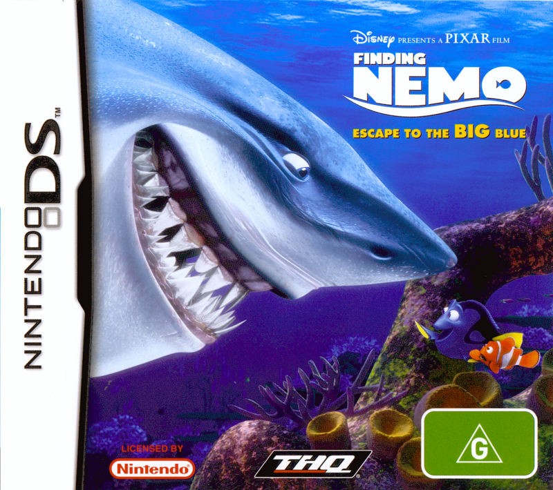 Capa do jogo Finding Nemo: Escape to the Big Blue