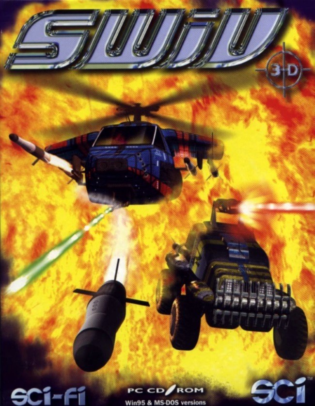 Capa do jogo SWIV 3D