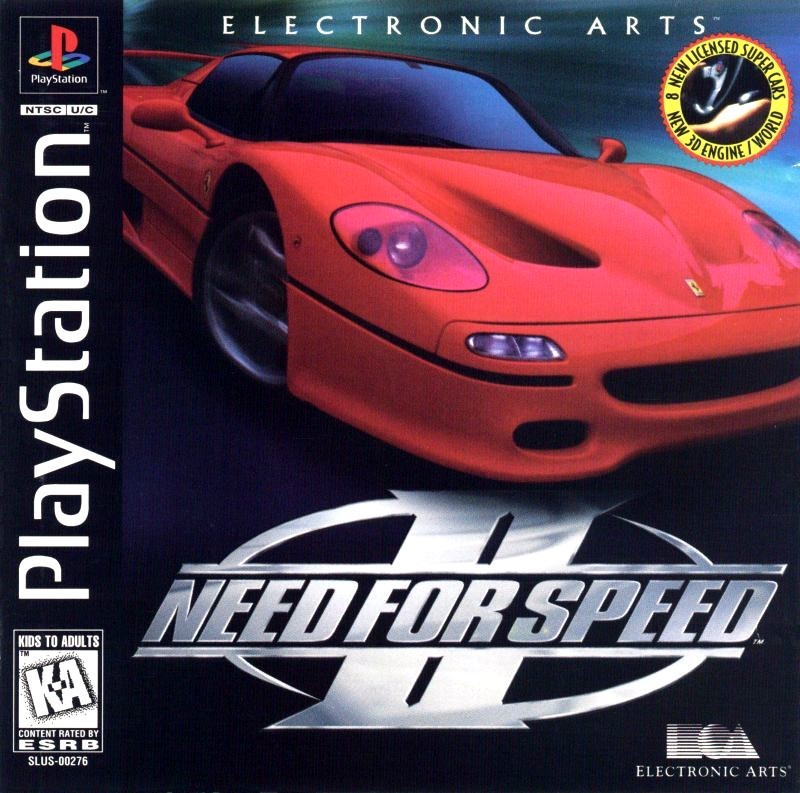 Capa do jogo Need for Speed II