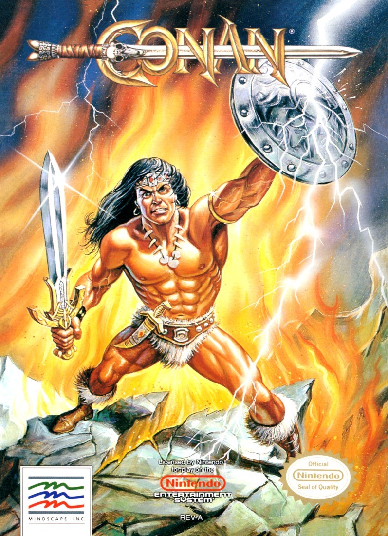 Capa do jogo Conan