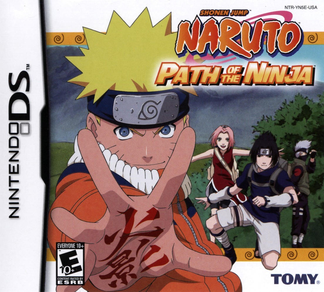 Capa do jogo Naruto: Path of the Ninja