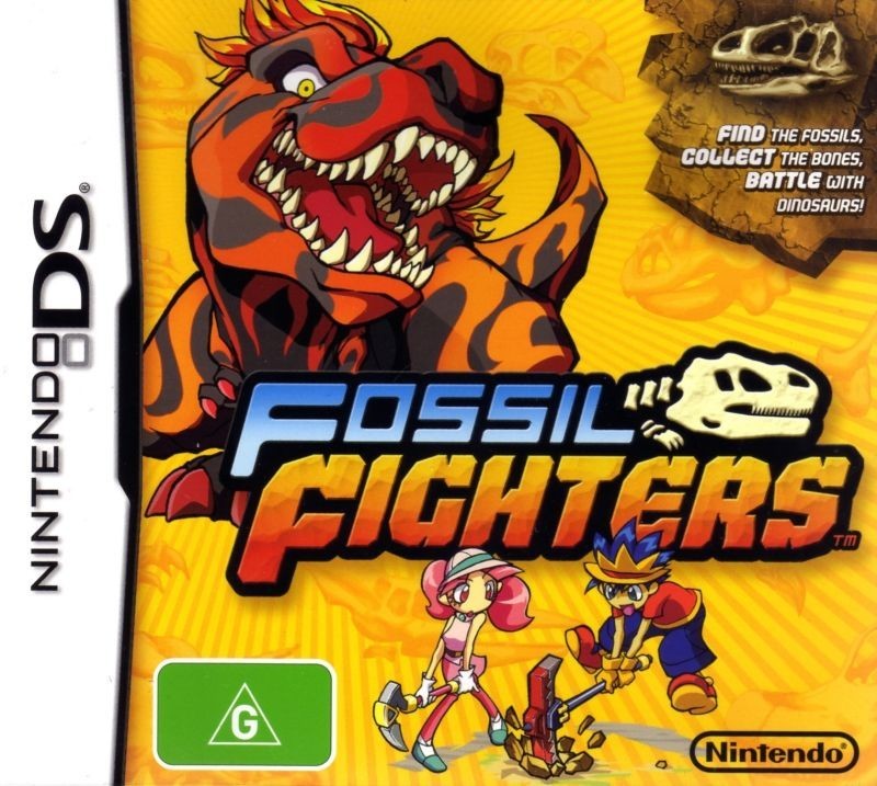 Capa do jogo Fossil Fighters