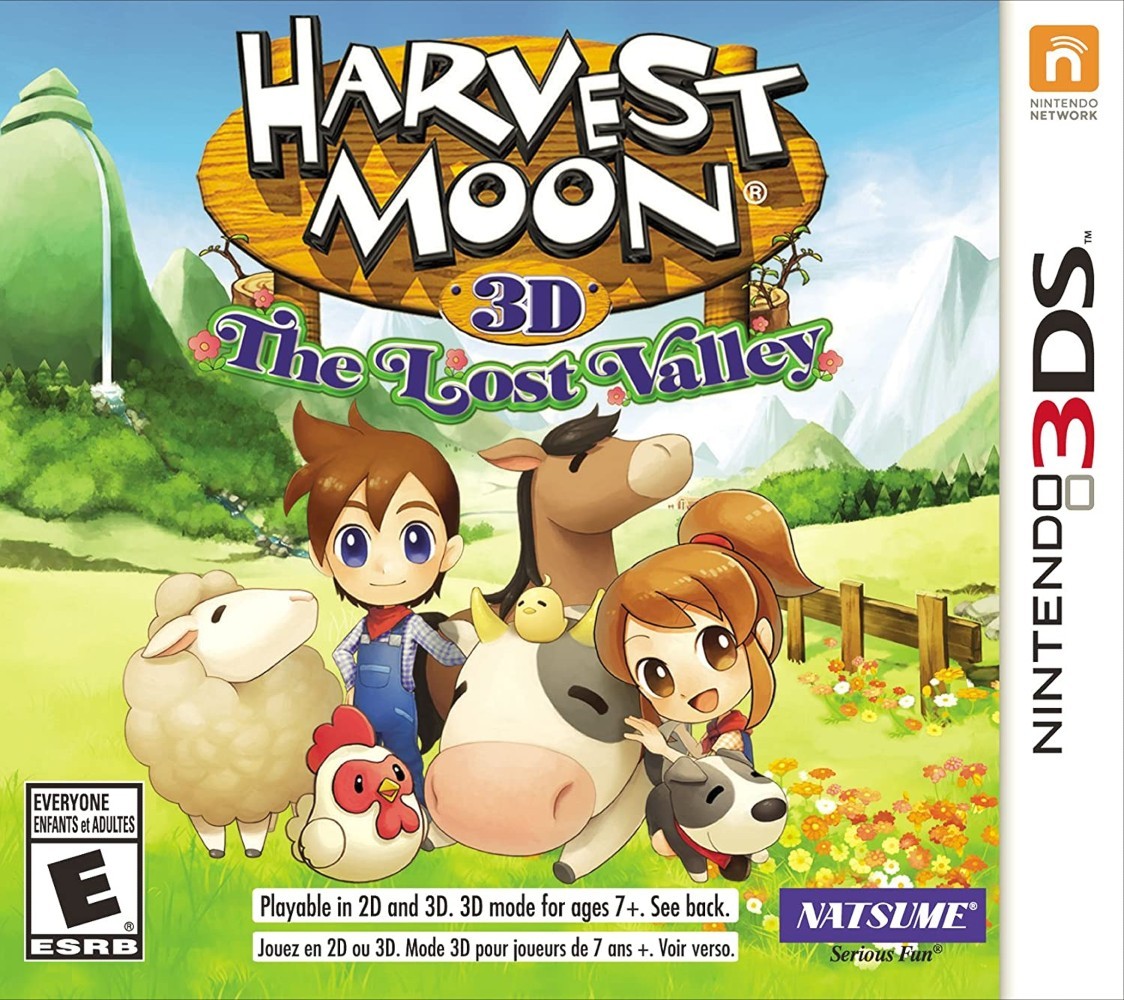 Capa do jogo Harvest Moon 3D: The Lost Valley