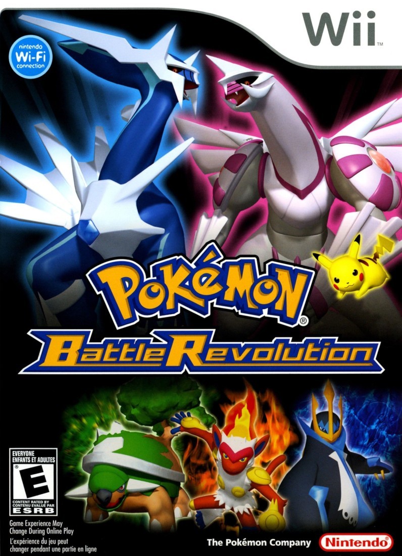 Capa do jogo Pokémon Battle Revolution