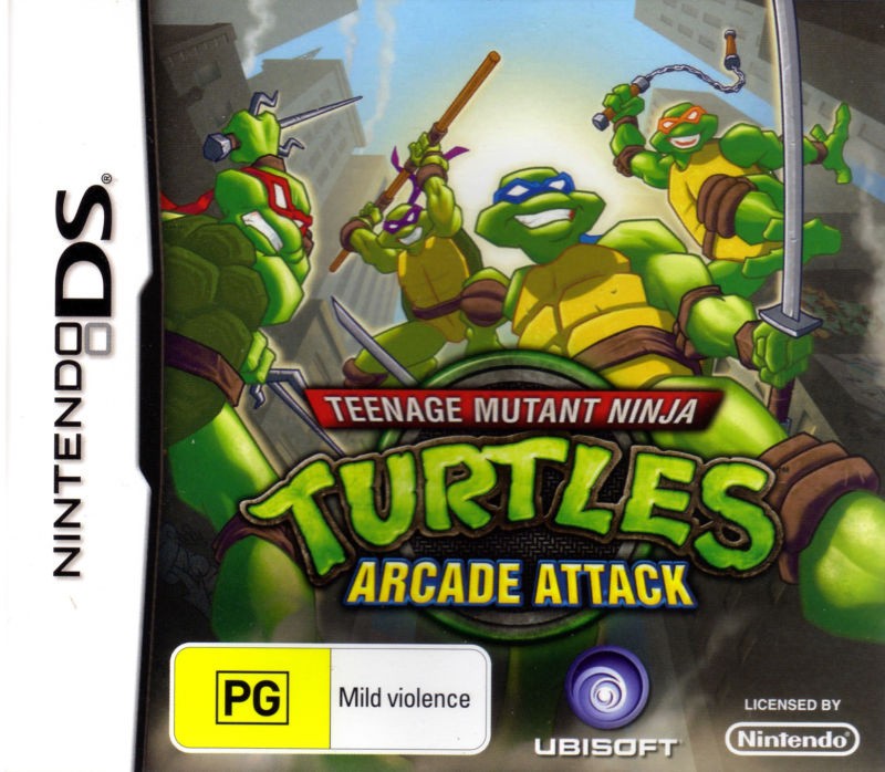 Capa do jogo Teenage Mutant Ninja Turtles: Arcade Attack