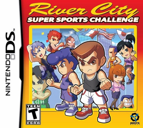 Capa do jogo River City Super Sports Challenge