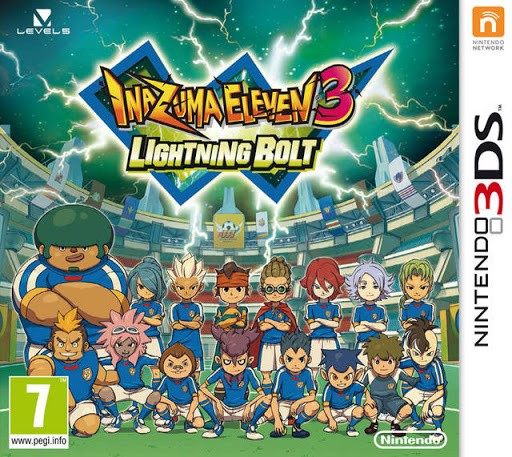 Capa do jogo Inazuma Eleven 3: Lightning Bolt