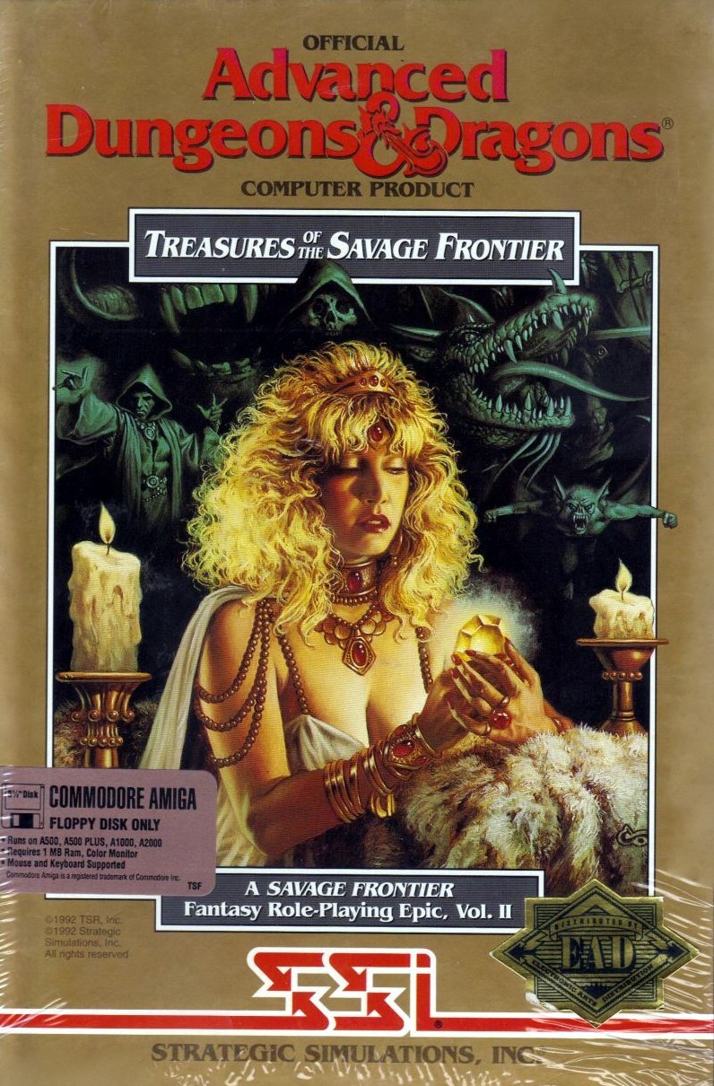 Capa do jogo Treasures of the Savage Frontier
