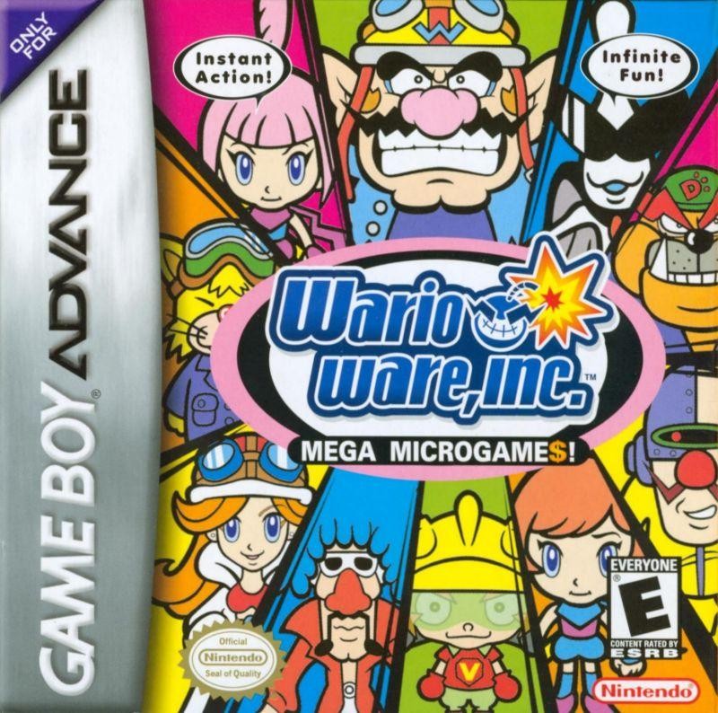 Capa do jogo WarioWare, Inc.: Mega Microgame$!