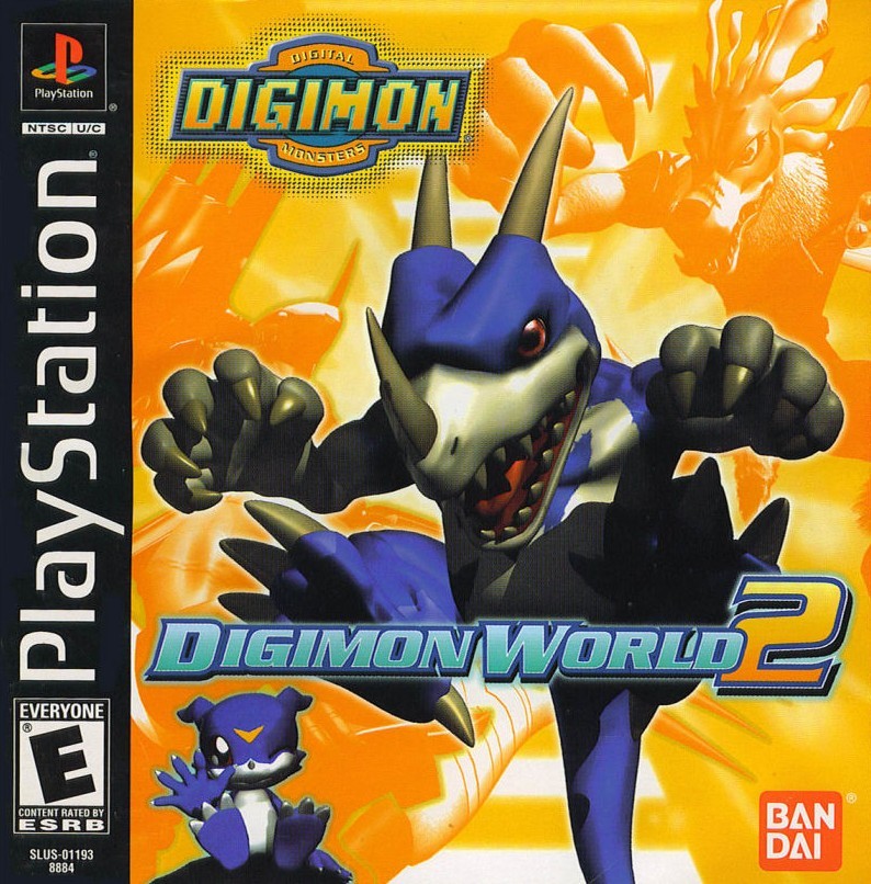 Capa do jogo Digimon World 2