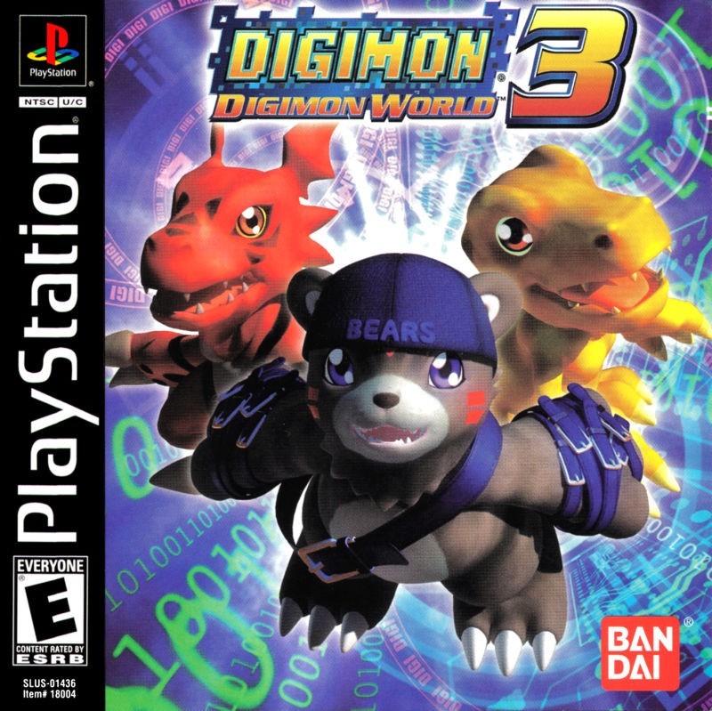 Capa do jogo Digimon World 3
