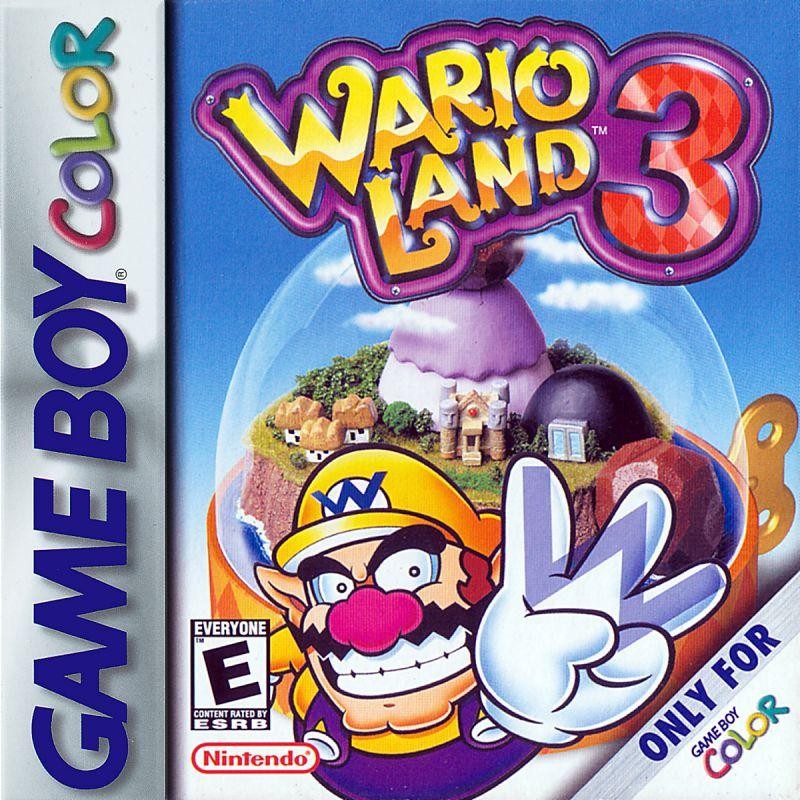 Capa do jogo Wario Land 3