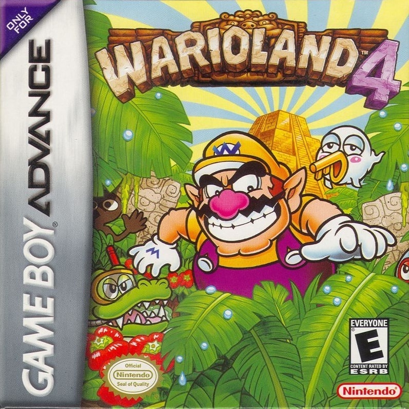 Capa do jogo Wario Land 4