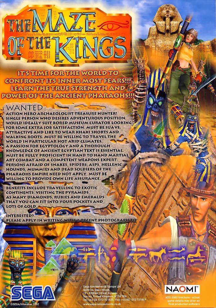 Capa do jogo The Maze of the Kings