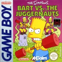 Capa de The Simpsons: Bart vs. the Juggernauts