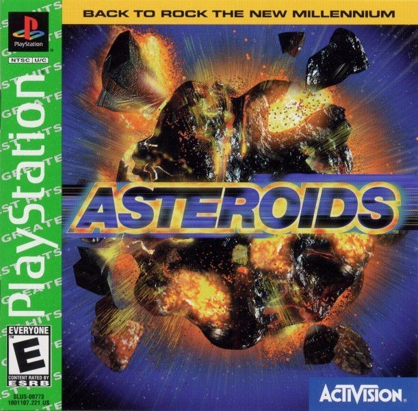 Capa do jogo Asteroids