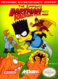 Capa de The Simpsons: Bartman Meets Radioactive Man
