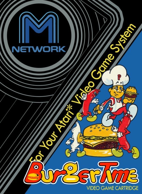 Capa do jogo BurgerTime