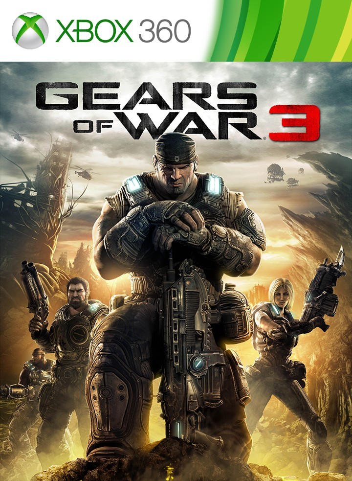 Capa do jogo Gears of War 3