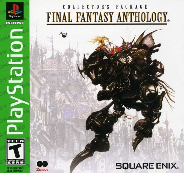 Capa do jogo Final Fantasy Anthology