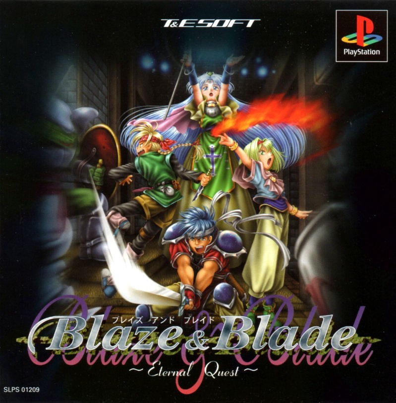 Capa do jogo Blaze & Blade: Eternal Quest