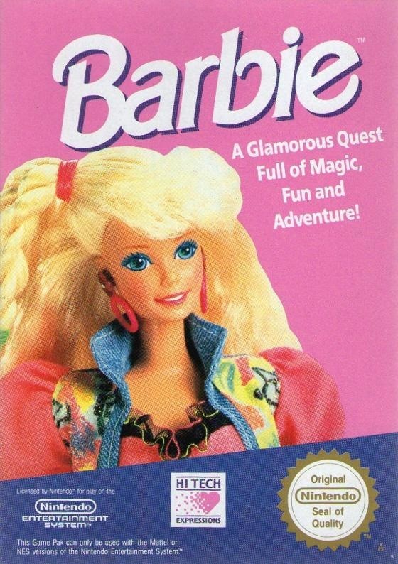Capa do jogo Barbie