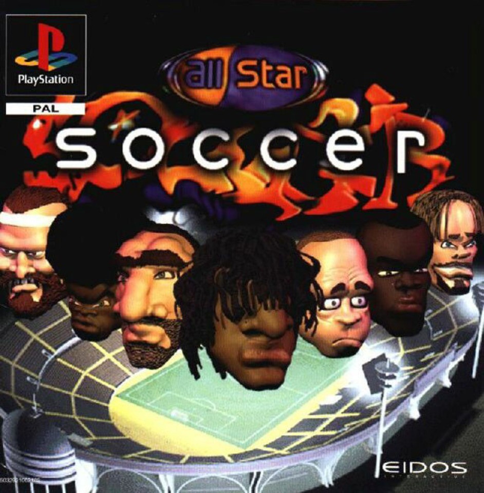 Capa do jogo All Star Soccer