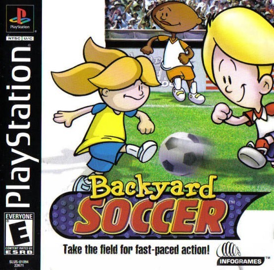 Capa do jogo Backyard Soccer