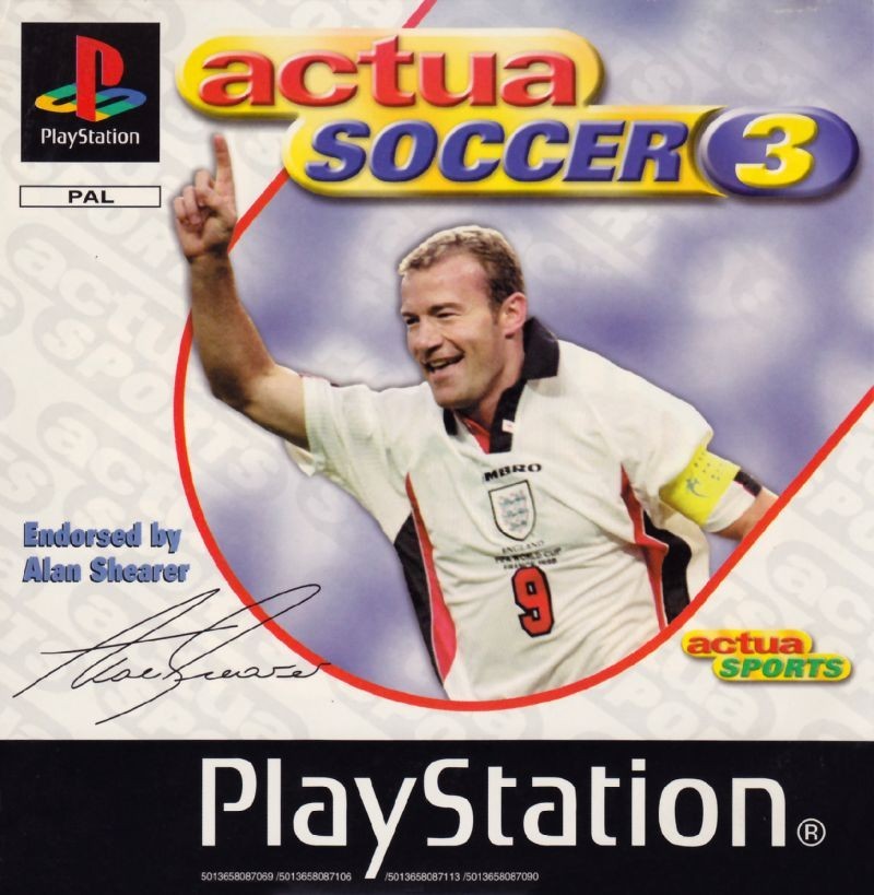 Capa do jogo Actua Soccer 3