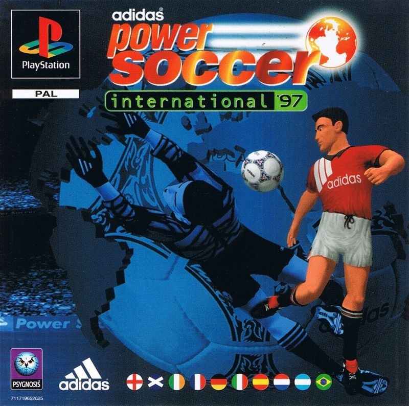 Capa do jogo adidas Power Soccer International 97