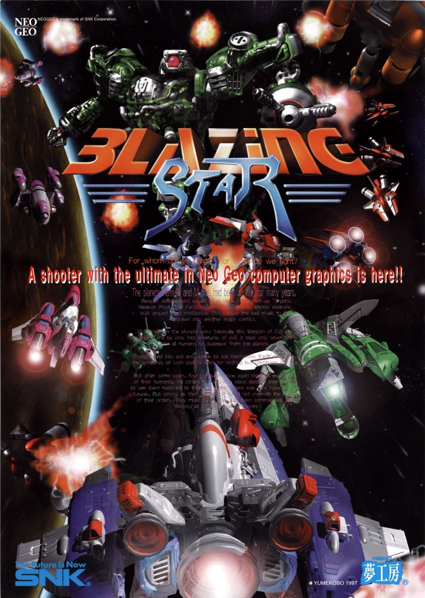 Capa do jogo Blazing Star