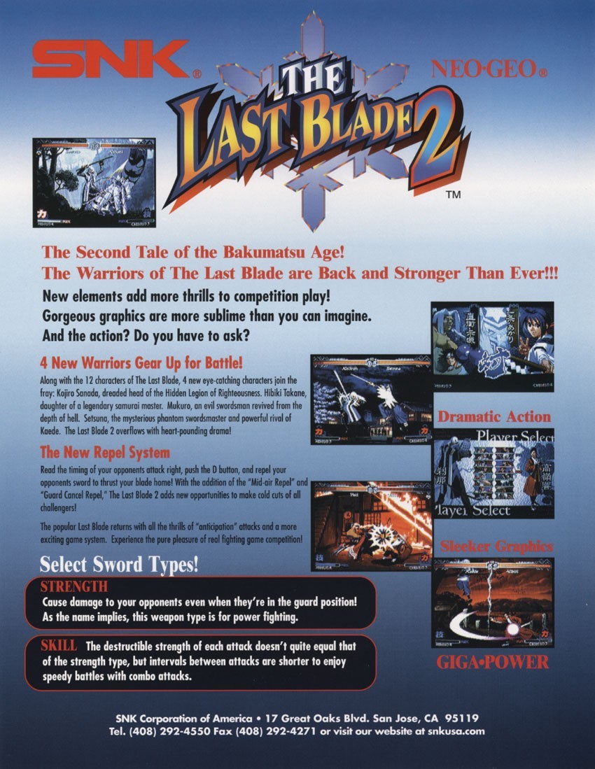 Capa do jogo The Last Blade 2