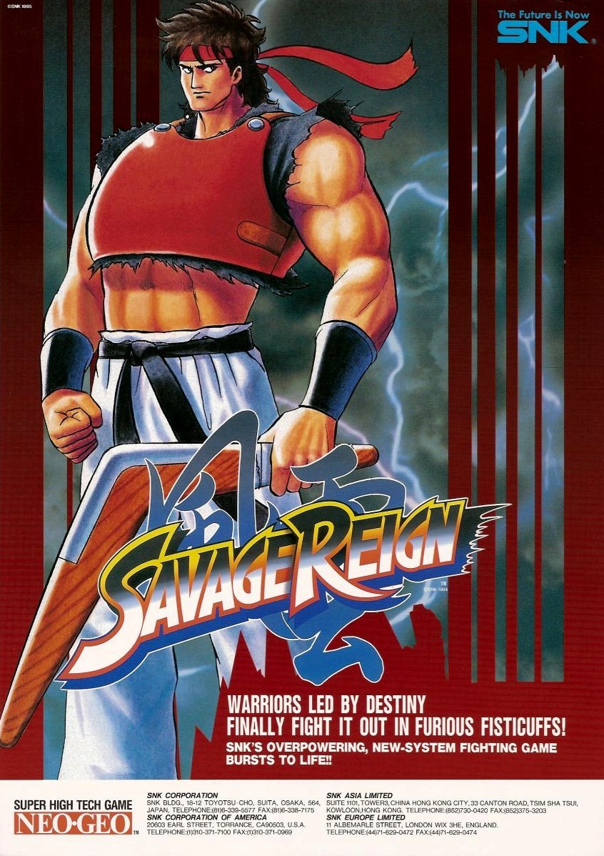 Capa do jogo Savage Reign