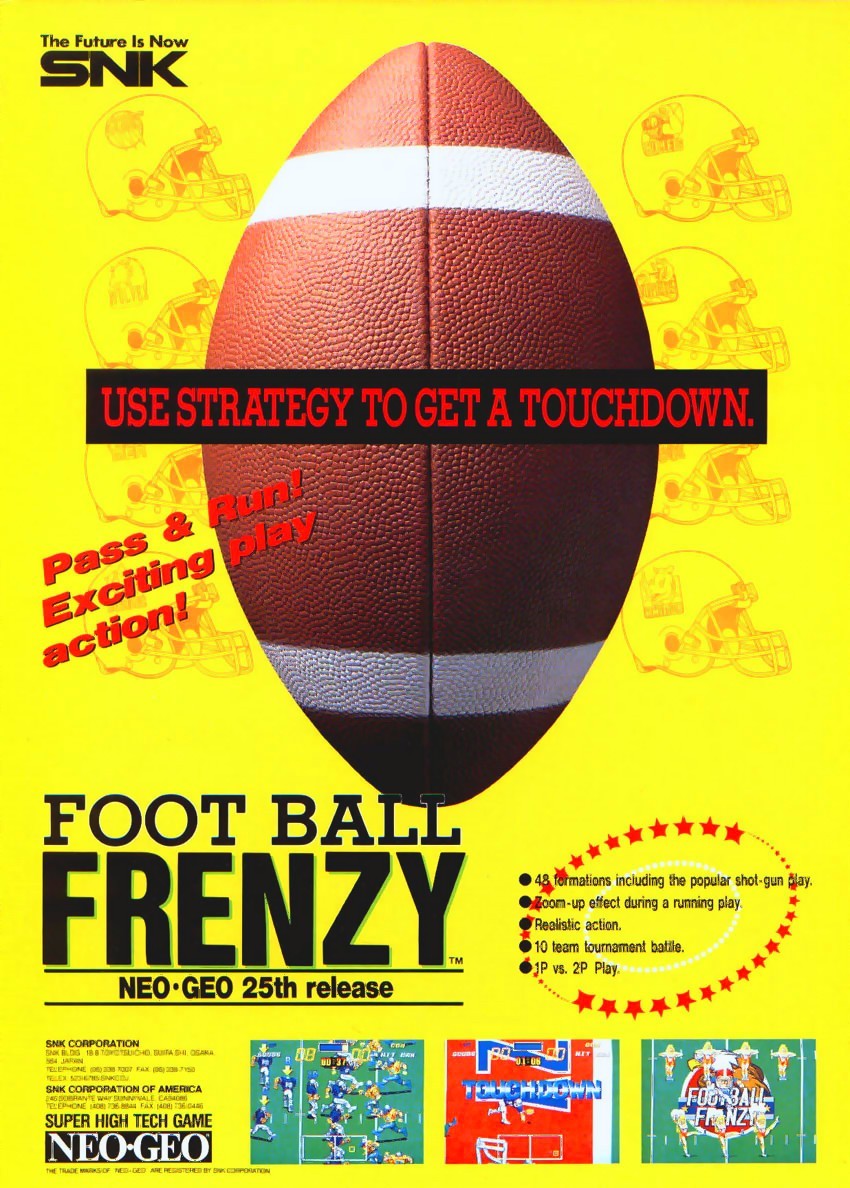 Capa do jogo Football Frenzy