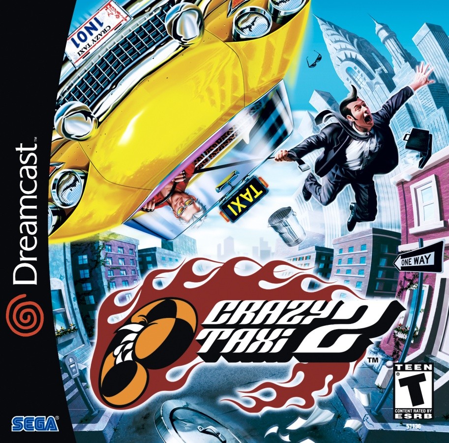 Capa do jogo Crazy Taxi 2
