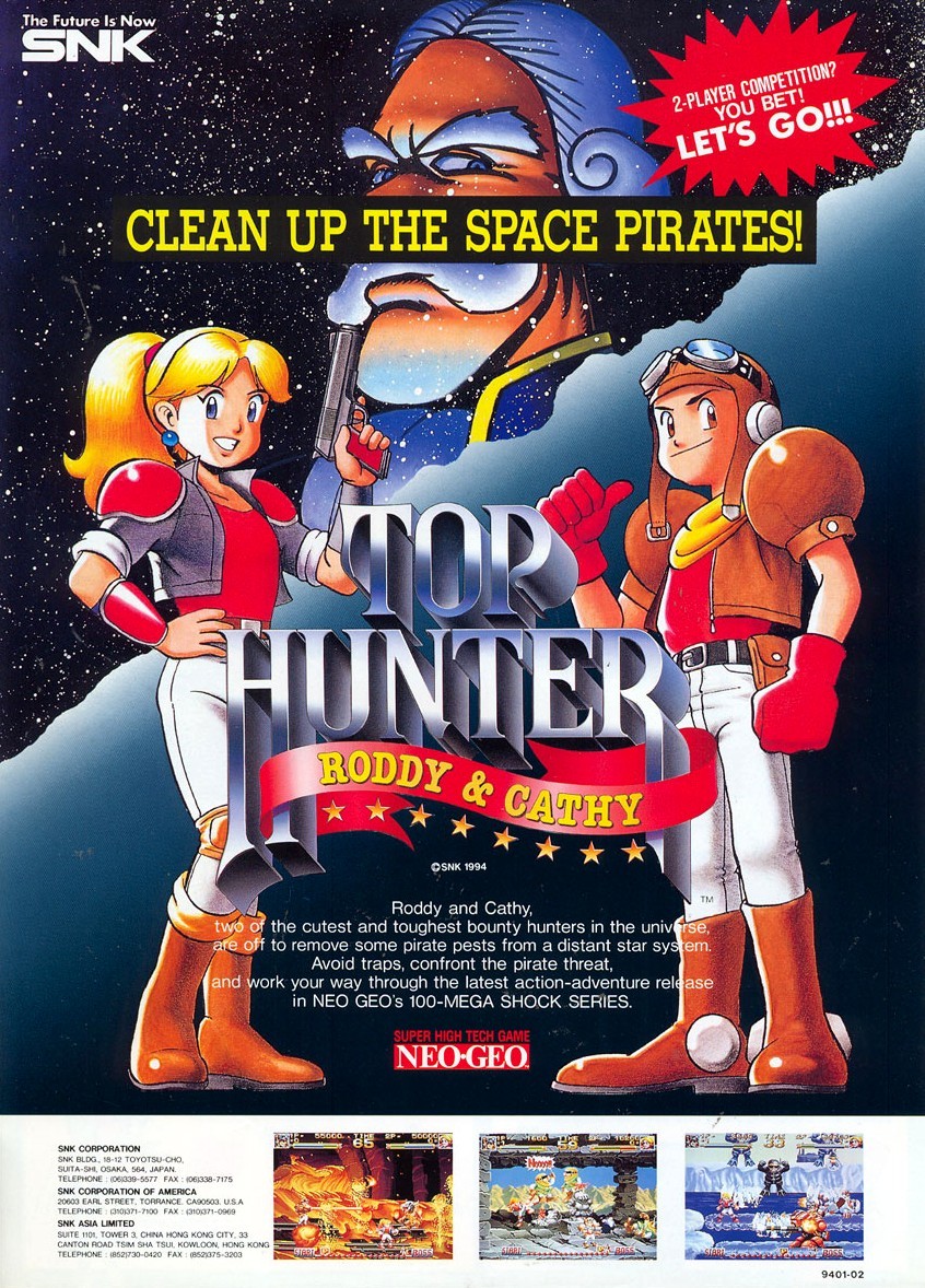 Capa do jogo Top Hunter: Roddy & Cathy