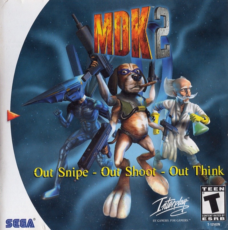 Capa do jogo MDK 2