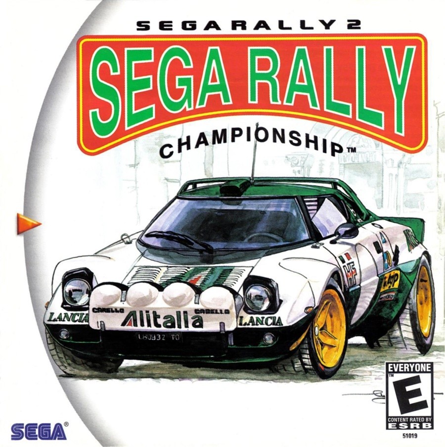 Capa do jogo Sega Rally 2