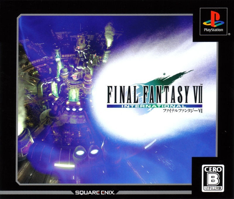 Capa do jogo Final Fantasy VII International
