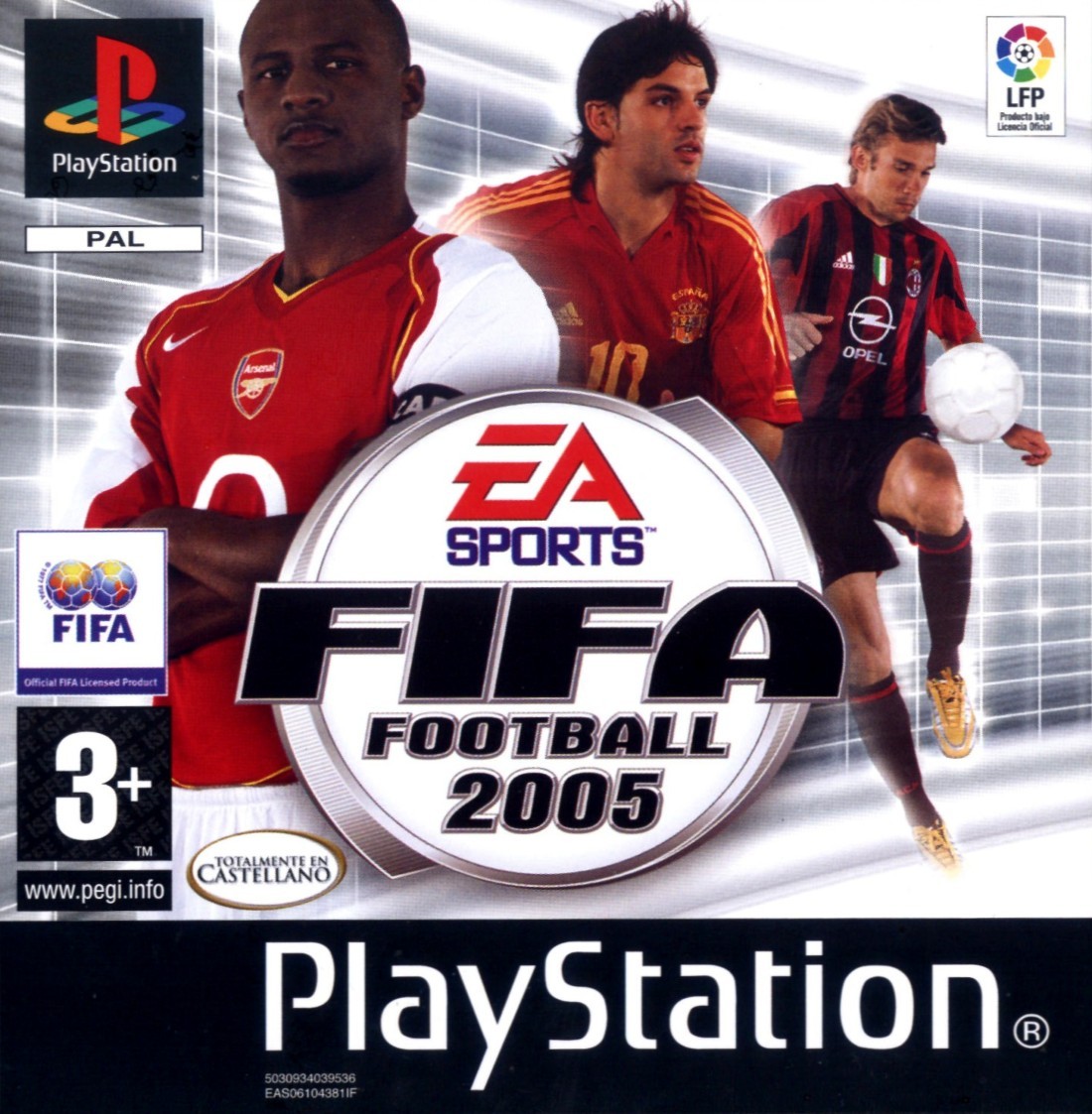 Capa do jogo FIFA Football 2005