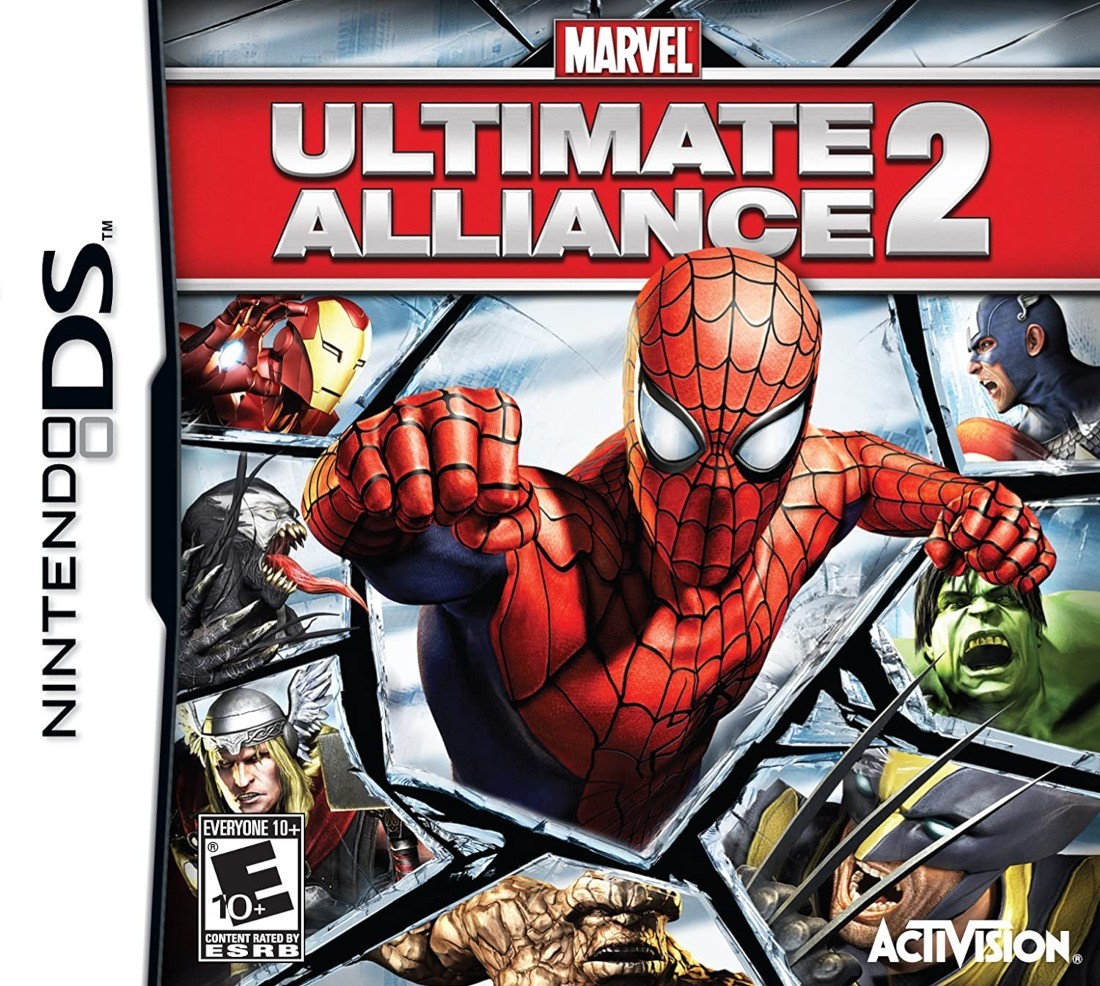 Capa do jogo Marvel Ultimate Alliance 2