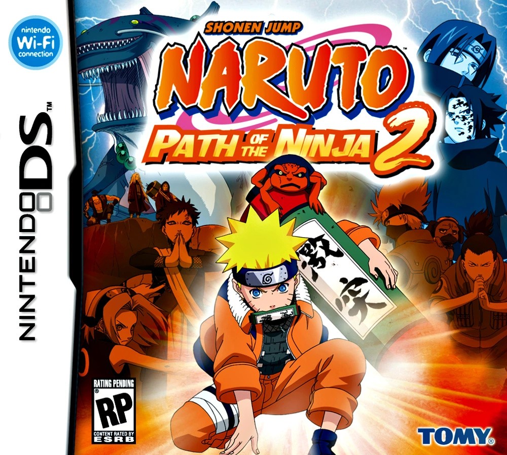 Capa do jogo Naruto: Path of the Ninja 2