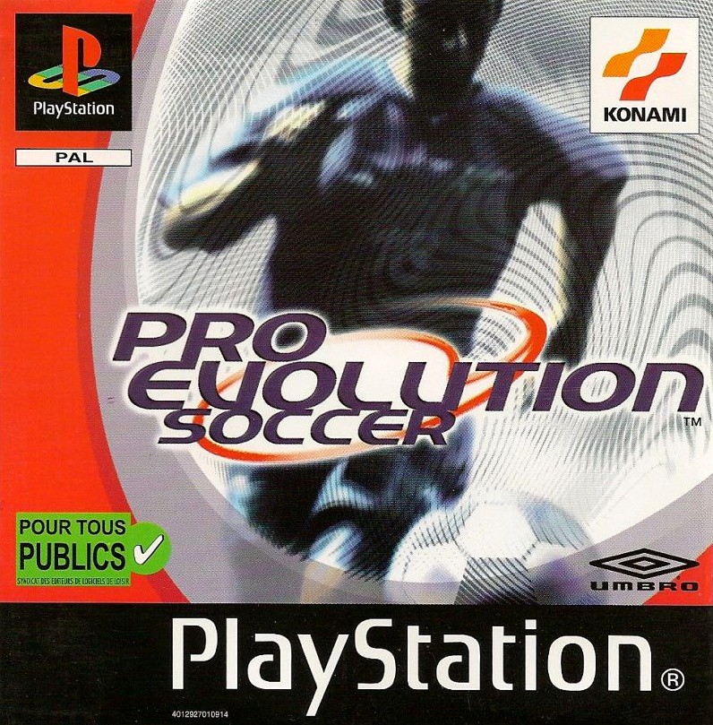 Capa do jogo Pro Evolution Soccer