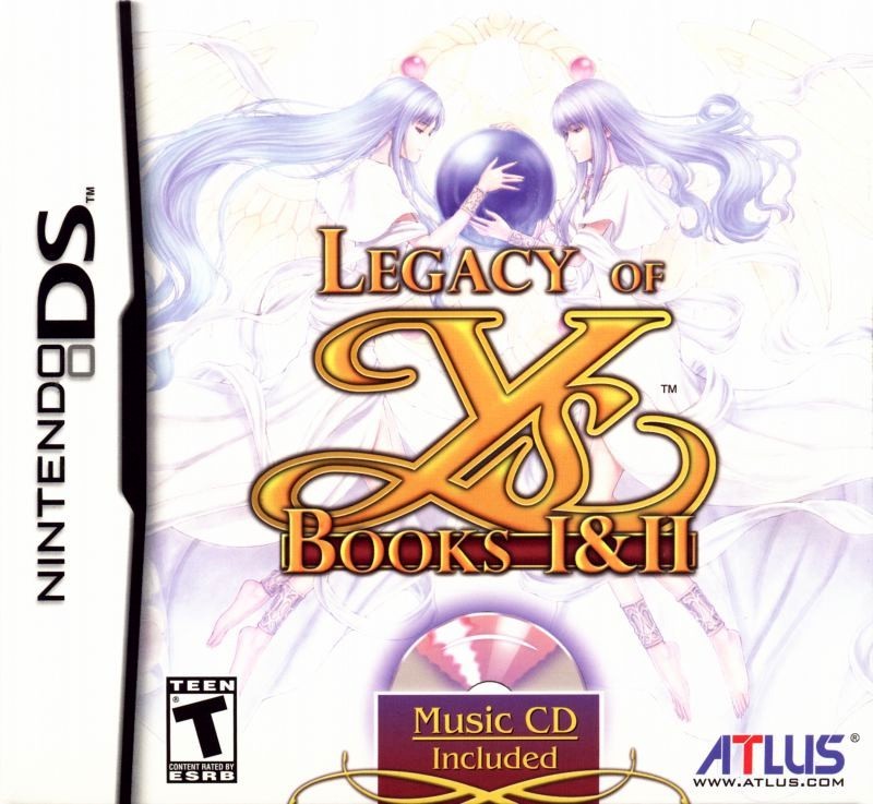 Capa do jogo Legacy of Ys: Books I & II