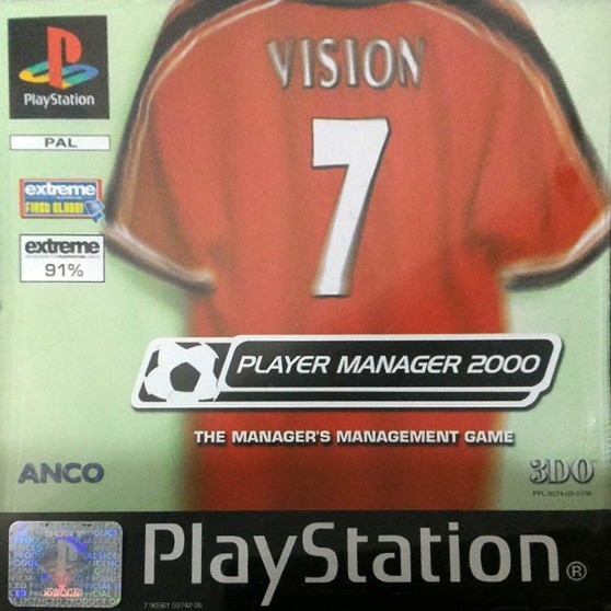 Capa do jogo Player Manager 2000