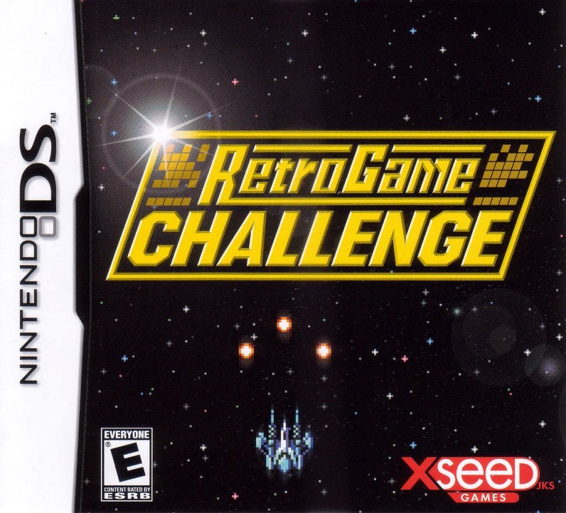 Capa do jogo Retro Game Challenge