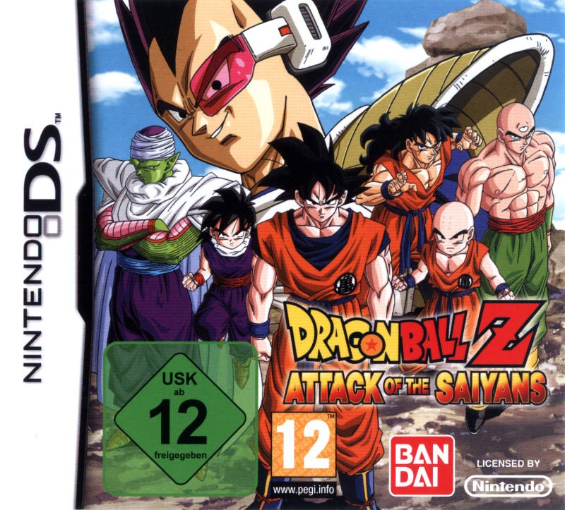 Capa do jogo Dragon Ball Z: Attack of the Saiyans